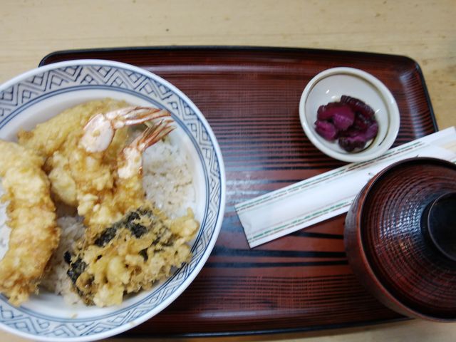天丼(中)・1,200円_明月