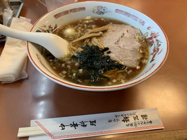 中華料理なのに、特性の札幌ラーメン
しょうゆ味…_新三陽 白山店