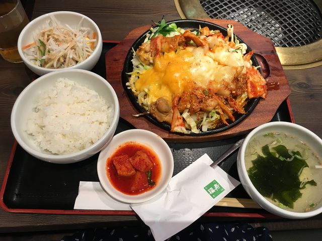 チーズも野菜もたっぷりでした_韓国名菜 福寿 光が丘店
