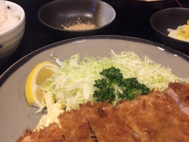 とんかつ定食です。_とんかつ 一富士