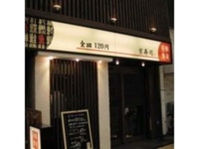 ◆商店街の中、パチンコ屋の前です。_回転寿司 京寿司