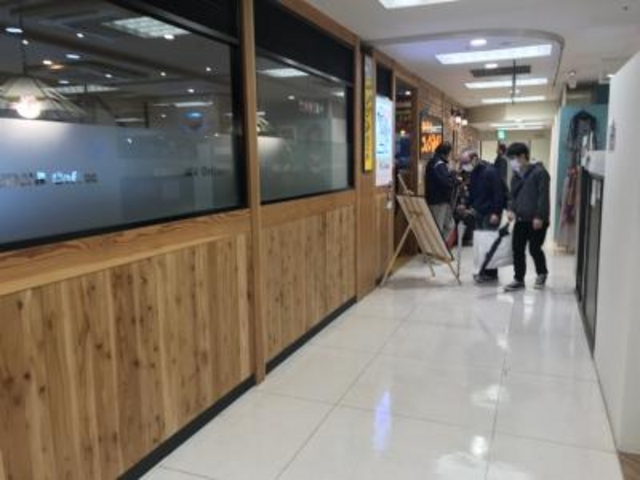 混んでいました。_珈琲所 コメダ珈琲店 丸井錦糸町店