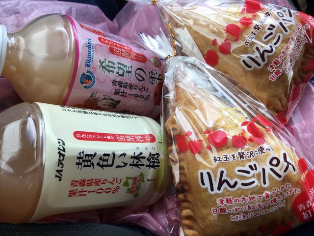 りんごジュースとりんごパイ_サンフェスタいしかわ