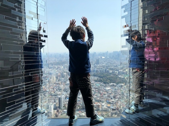 窓からの景色_サンシャイン60展望台 てんぼうパーク