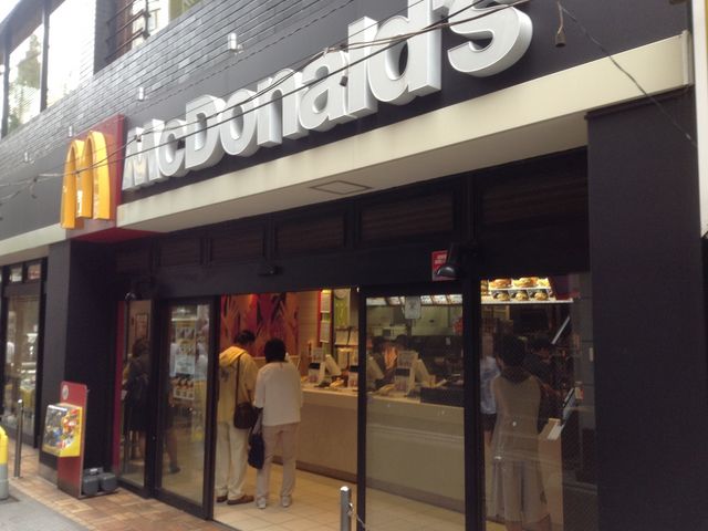 店頭_マクドナルド阿佐ヶ谷店