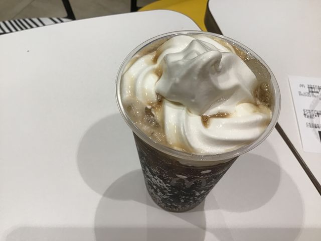 オーダーした ドリンク_マクドナルド前橋三俣町店