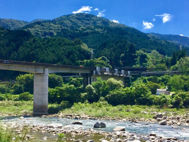 天気が良くて景色が良くて、
写真を撮ることが出来ました。_道の駅きりら坂下