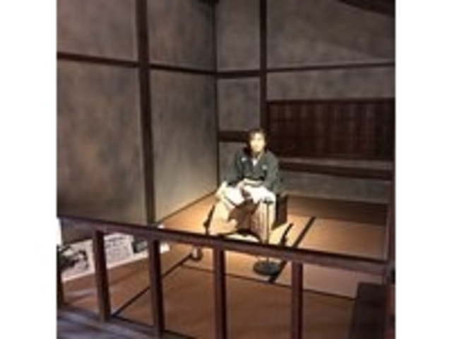 竜馬の蝋人形_いろは丸展示館