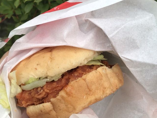 バーガー_ケンタッキーフライドチキン平和島店