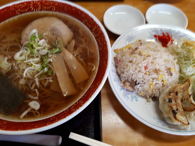 らーめんと欲張りセット_橋龍