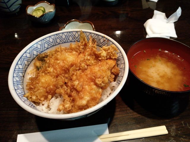 天丼です。_天婦羅 かわむら