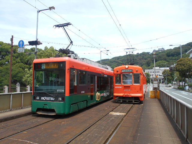 松山の路面電車