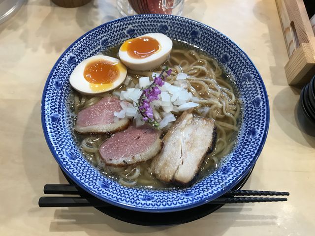 飛魚だし味玉ラーメン_必死のパッチ製麺所