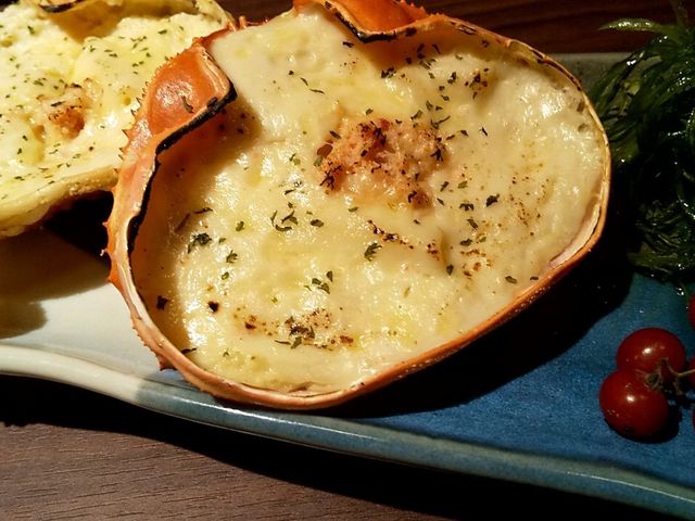 グラタン_かに料理 然 新宿本店