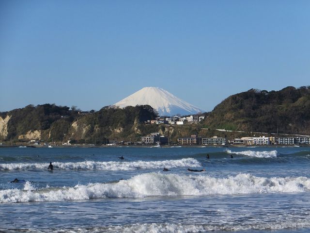 材木座海水浴場