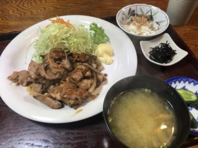 しょうが焼き定食_さらや