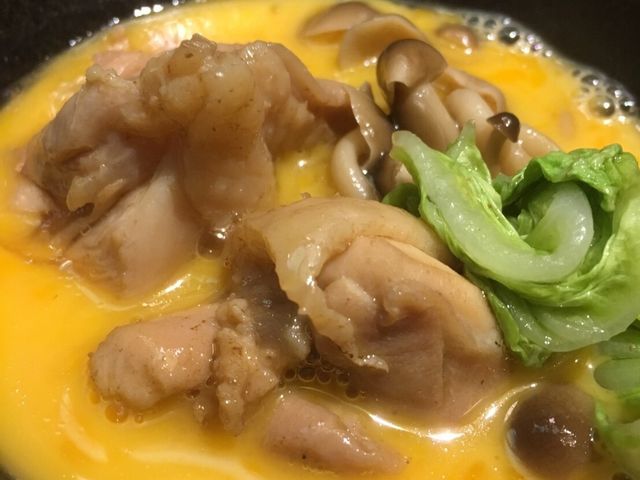 ・名古屋コーチンのすき焼き鍋_地鶏個室居酒屋 兼坂 東京・大手町店