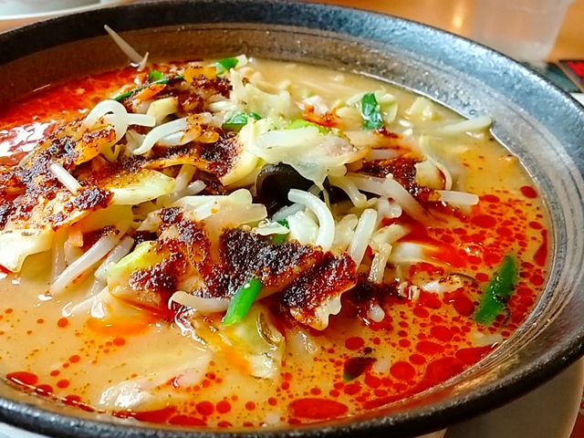 野菜たっぷり辛し味噌野菜たんめん_幸楽苑北本店
