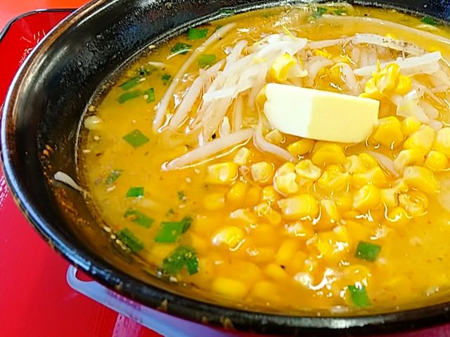 塩バターコーンラーメン_くるまやラーメン宇喜田店