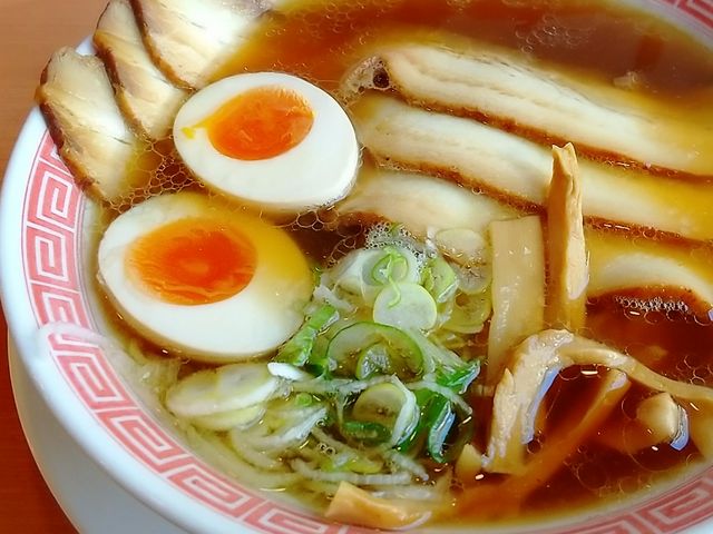 中華そばプレミアム_幸楽苑 柴田店