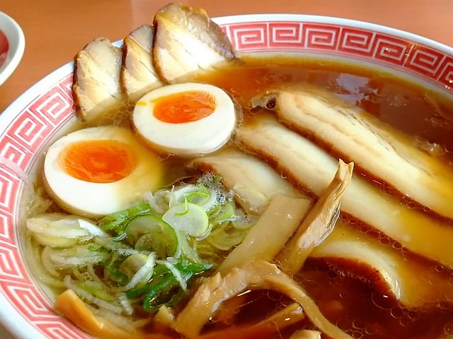 中華そばプレミアム_幸楽苑古城店