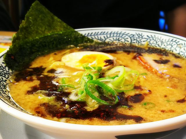 丸源の黒とんこつラーメン_丸源ラーメン 岐阜北島店
