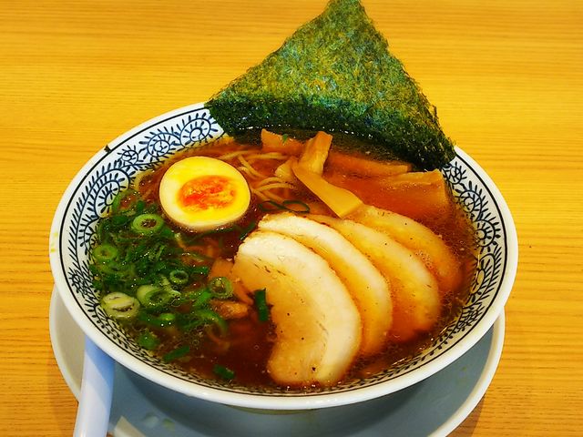 丸源熟成醤油のチャーシュー麺_丸源ラーメン岡崎鴨田店