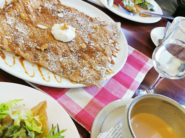 地元のそば粉を使った美味しいガレットは、トッピングによってご飯にも、デザートにも♪_Cafe Tac