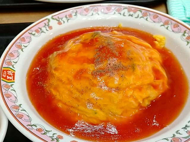 天津飯_餃子の王将 鈴鹿白子店