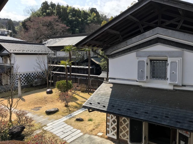 居宅2階からの眺め_蔵の郷土館 齋理屋敷