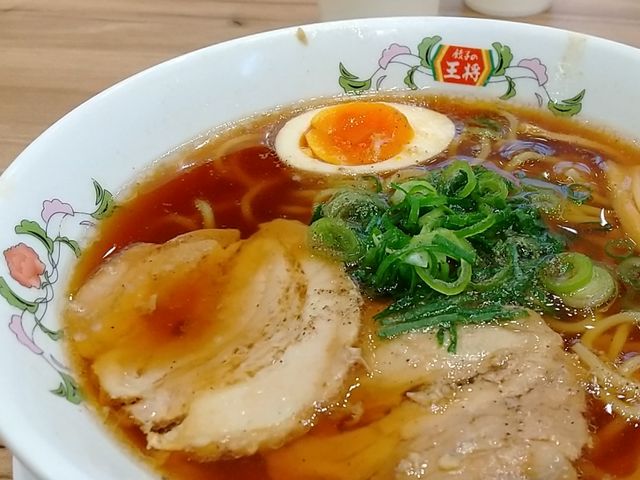 王将の醤油ラーメン_餃子の王将 伊敷店