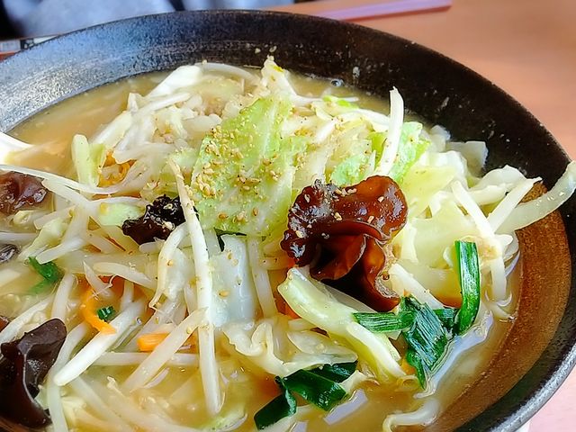 野菜がたっぷりの野菜味噌タンメン_幸楽苑神栖店