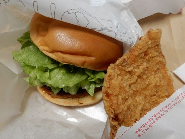 テリヤキバーガー&モスチキン_モスバーガー牛久店