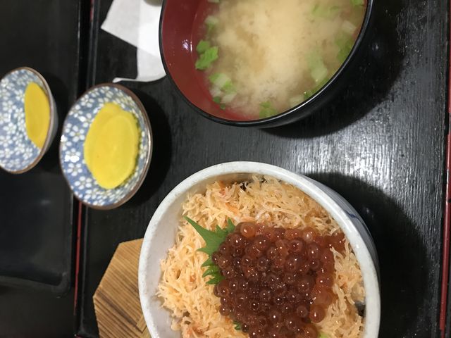 蟹いくら丼_勝山本店