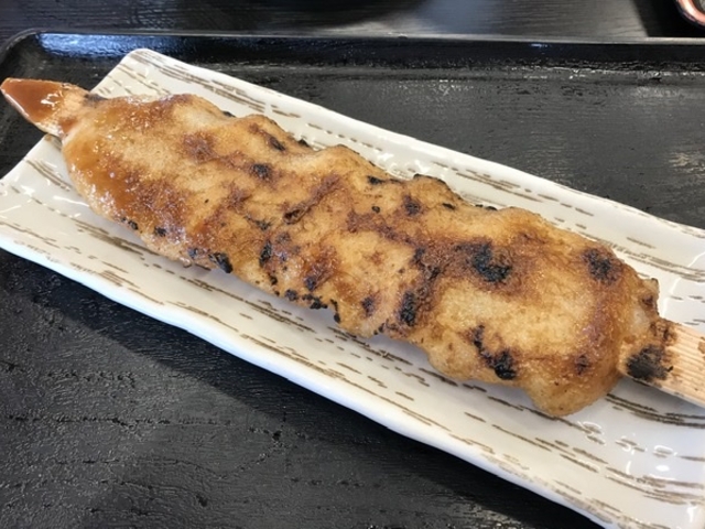 大きな御幣餅_道の駅信州新野千石平蔵