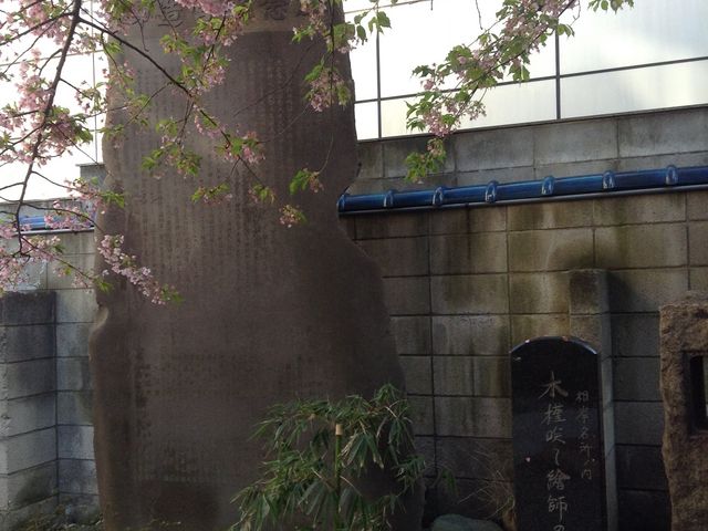 葉桜でしたので今度は満開時に来たい_元三嶋神社