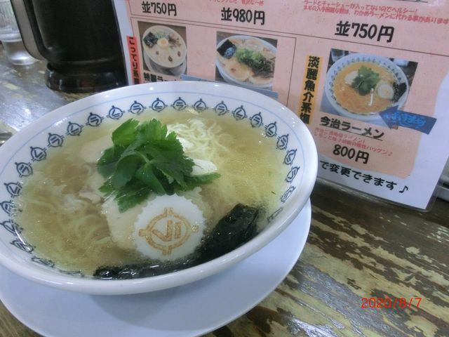 魚介系のだしと伯方の塩が
マッチング_久留米ラーメン 光屋