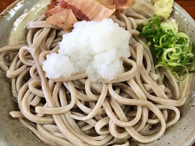 塩だしのおろしそば_そば処 一福