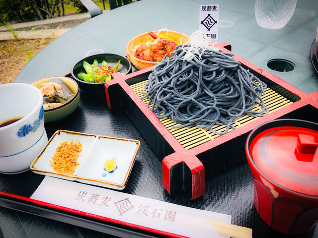 炭蕎麦ランチ_渓石園