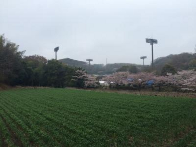 まもなく到着_町田GIONスタジアム(町田市立陸上競技場)
