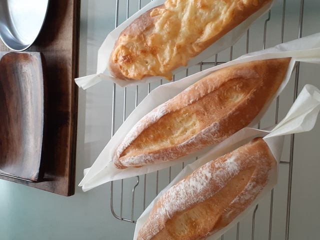 美味しかったぁ(o^-')b
次はこっち?先生?_SONODA bakery class