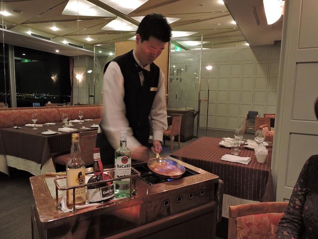 目の前調理_ステーキ&シーフード ボストン