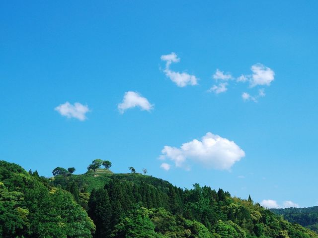 初夏の月山富田城跡_月山富田城跡