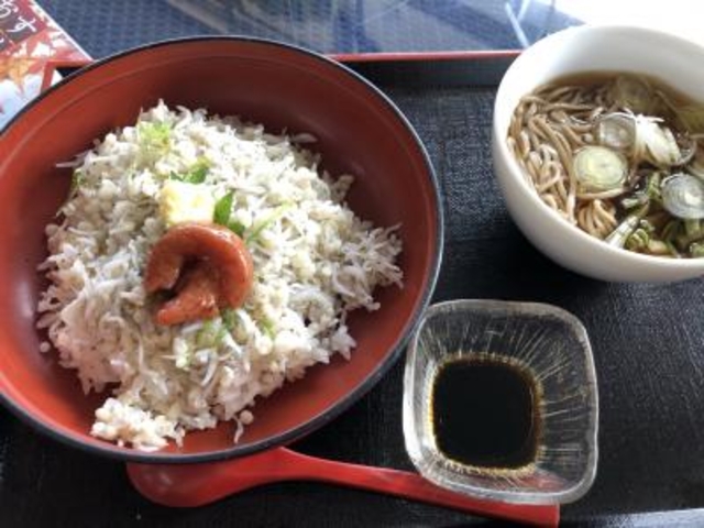 シラス丼_秋田森岳温泉36ゴルフ場