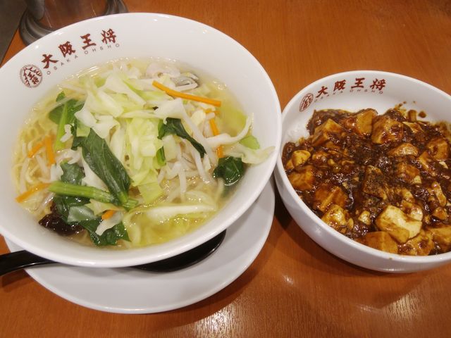タンメンが絶品です。_大阪王将 西葛西南口店