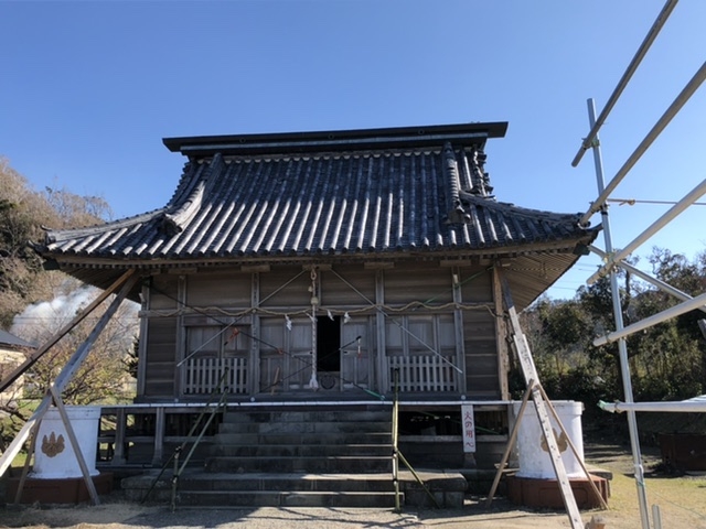 千葉 布良崎神社 2020年1月_布良崎神社