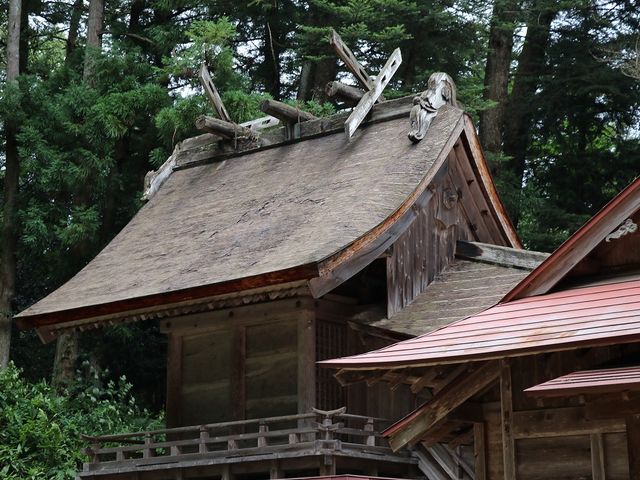 本殿。_湯野神社