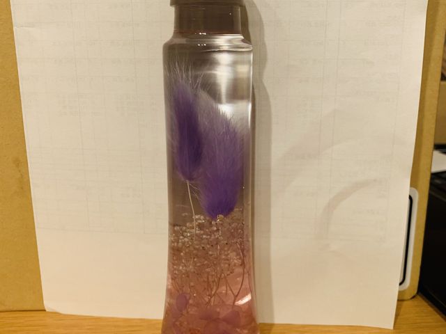 ハーバリウム
紫猫じゃらしがお気に入りです。_Kotorinata