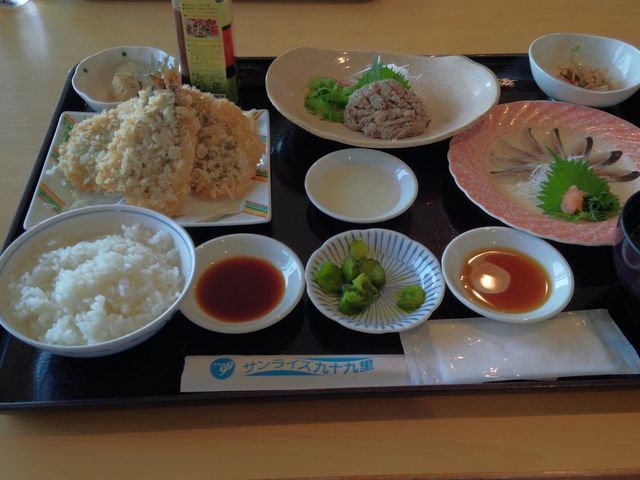 九十九里御膳。いわし料理がいっぱいです_はまゆう
