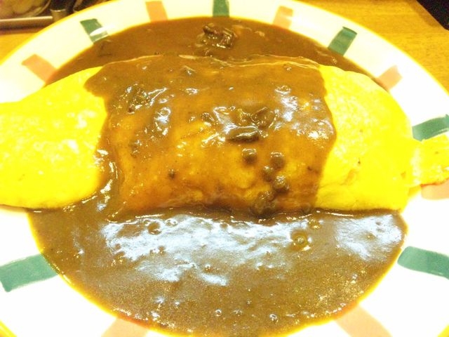 オムライスカレー_黄金の道